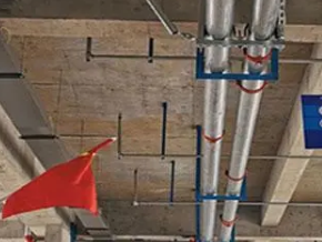康定管廊支架的安装方法